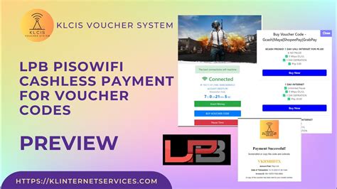 [Full Tutorial] LPB Piso Wifi Cashless Payment for Vouchers .